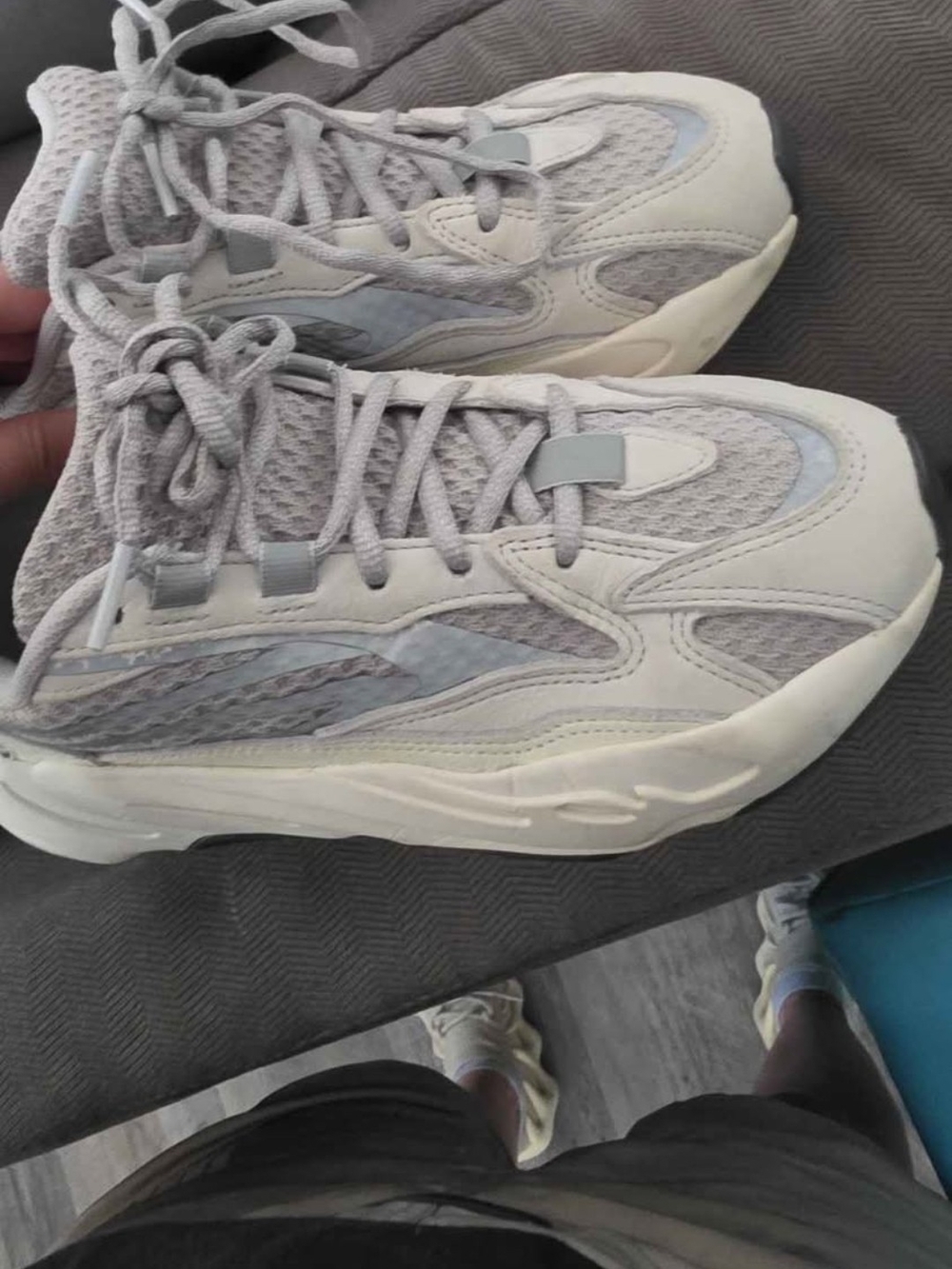 Yeezy 700 Static M7— Light Grey and Cream